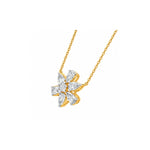 Nyra Blossom Moissanite Necklace