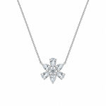 Nyra Blossom Moissanite Necklace