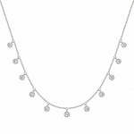 Station Moissanite Necklace