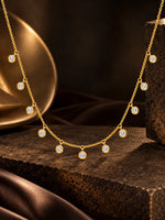 Station Moissanite Necklace