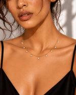 Station Moissanite Necklace