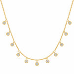 Station Moissanite Necklace