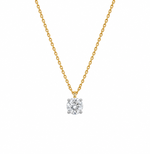 Tara 3/4ct Moissanite Solitaire Necklace