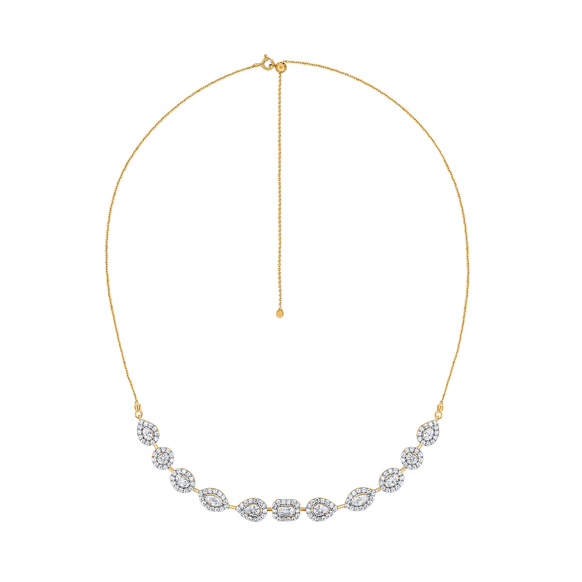 Stellar Glow Choker Necklaces | Adila Jewels
