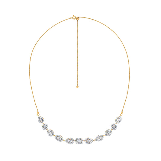 Stellar Glow Choker Necklaces | Adila Jewels