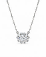 Oval Diana Moissanite Necklace