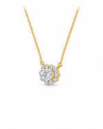 Oval Diana Moissanite Necklace
