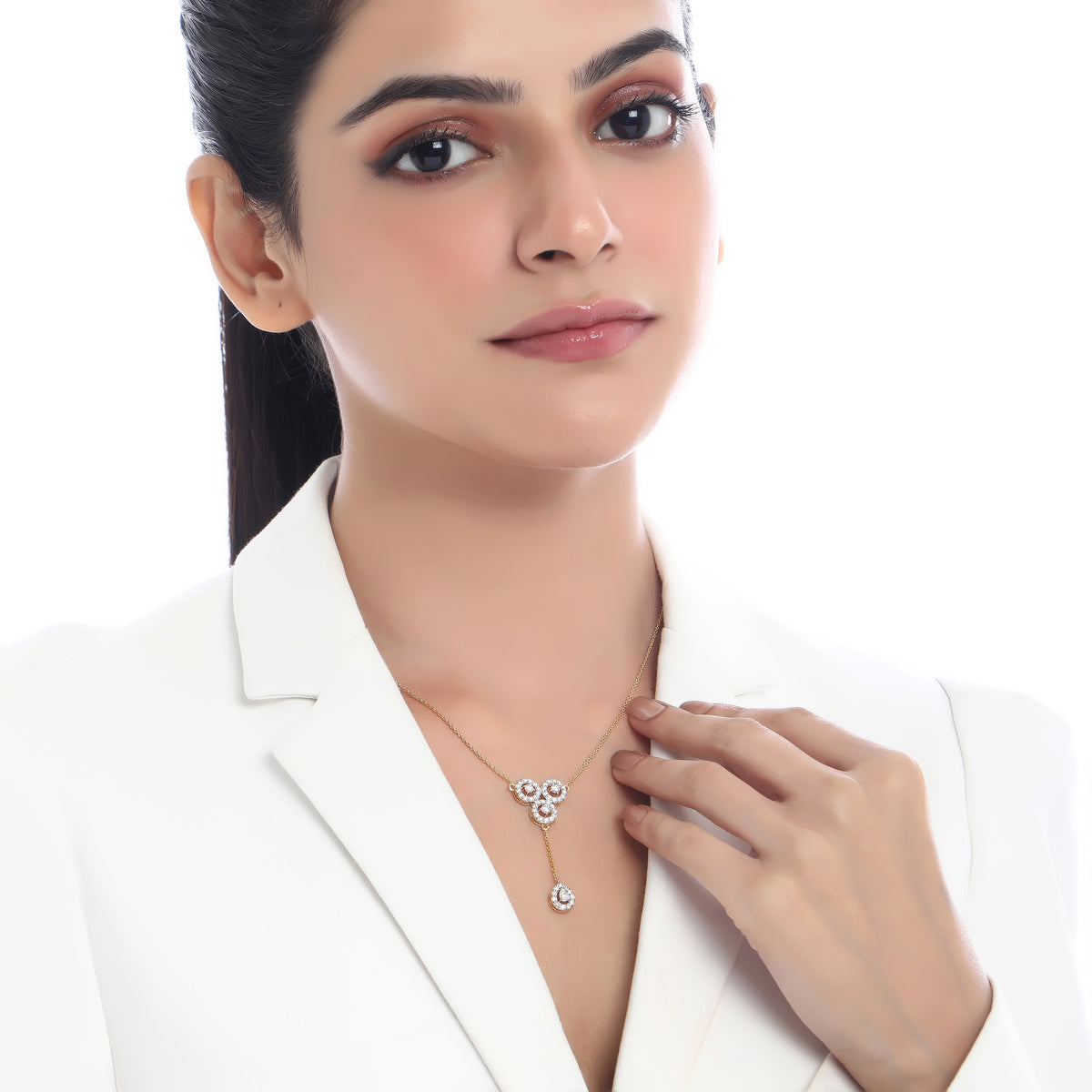 Nova Lariat Necklaces | Adila Jewels