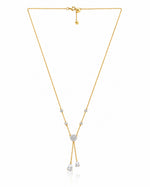 Sitara Glow Halo Moissanite Silver Necklace