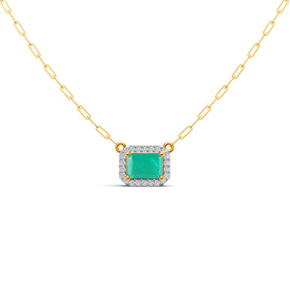 The Emerald Link Necklace