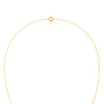 The Emerald Link Necklace | Silver Emerald & Moissanite Jewelry | Adila
