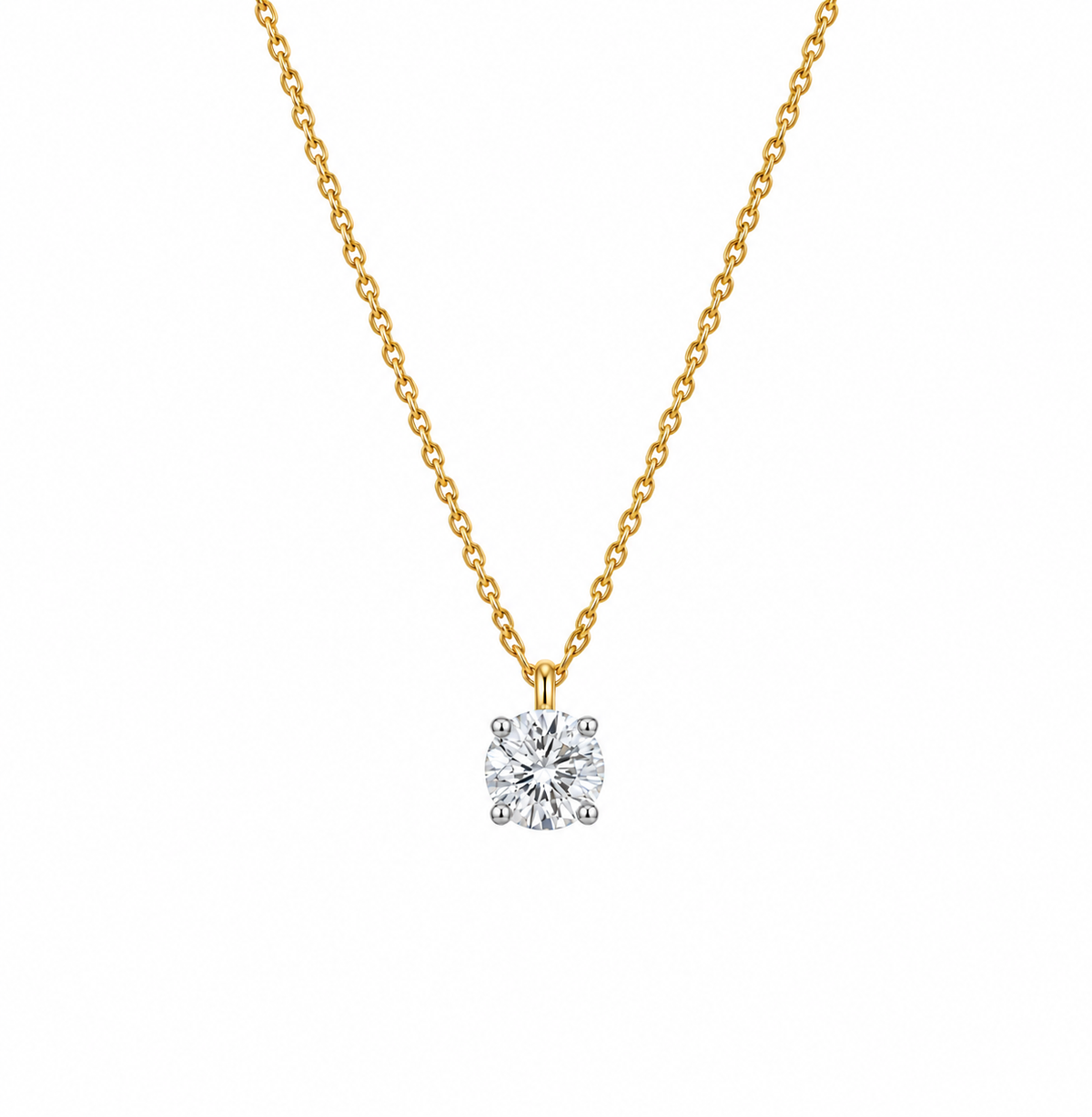Tara 1ct Solitaire Necklace