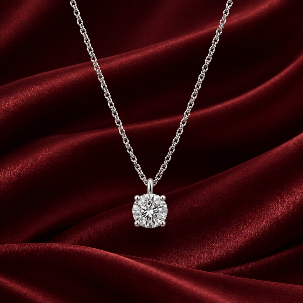 Tara 2.00 ct Moissanite Solitaire Necklace
