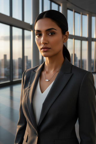 Sara 1.50 carat Marquise Moissanite Silver Necklace | Silver Classic