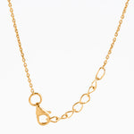 Classic M Moissanite Necklace | Initial Pendant by Adila