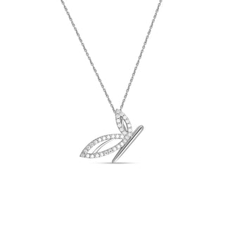 Titli Silver Moissanite Necklace