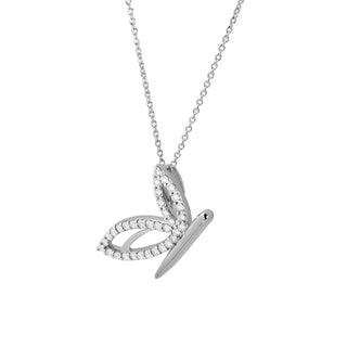Titli Silver Moissanite Necklace