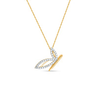 Titli Silver Moissanite Necklace