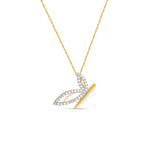 Titli Silver Moissanite Necklace