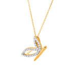 Titli Silver Moissanite Necklace