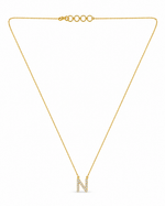 Timeless Initial N Necklace
