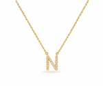 Timeless Initial N Necklace