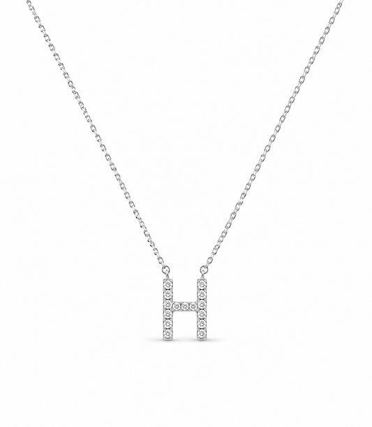 Timeless Initial H Necklace