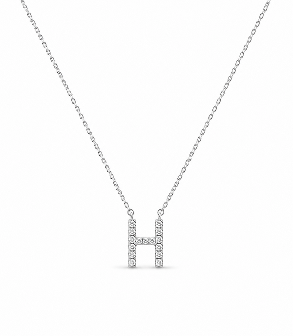 Timeless Initial H Necklace