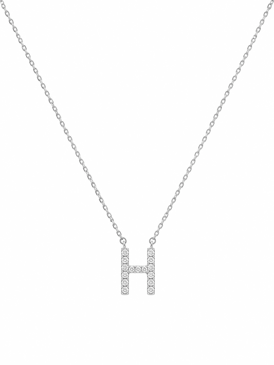 Timeless Initial H Necklace