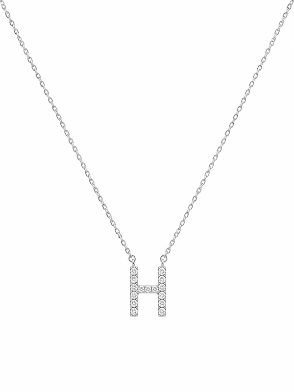 Timeless Initial H Necklace