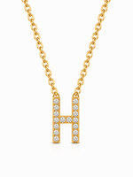 Timeless Initial H Necklace