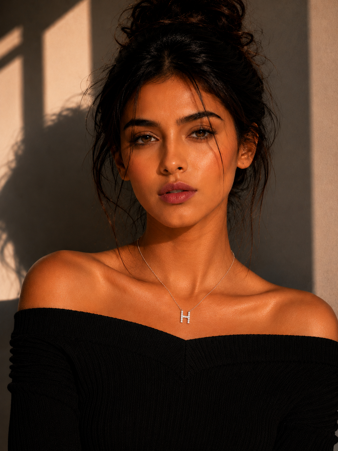 Timeless Initial H Necklace