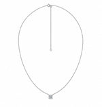 Ziya Solitaire Moissanite Necklace
