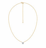 Ziya Solitaire Moissanite Necklace