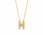 Timeless Initial M Necklace