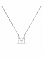 Timeless Initial M Necklace