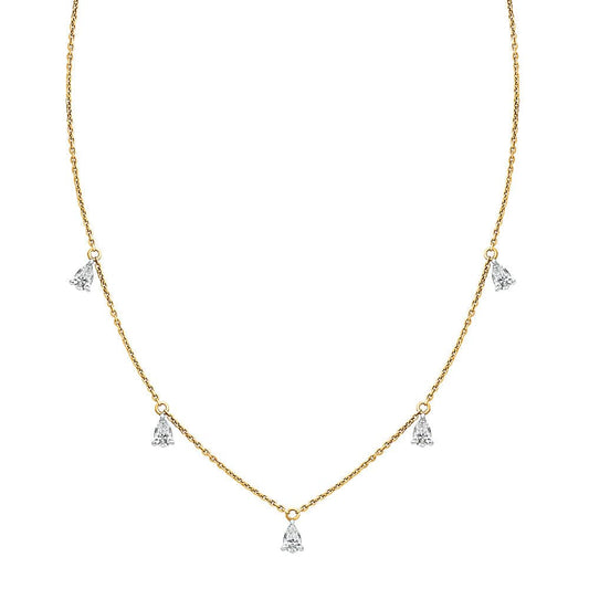 Pear Neckalces - Avira | Adila Jewels