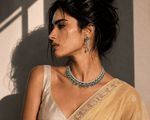 Beatrice Green Necklace Set