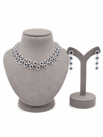 Megha Blue Necklace Set
