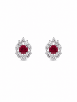 Anaarkali Red Necklace Set