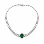 Vittoria Green Necklace Set