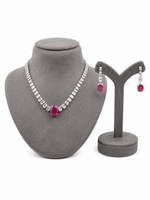 Valeria Red Necklace Set