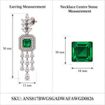 Panna Fringe Necklace measurements