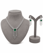 Elara Green Necklace Set