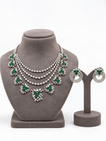 Josephine Emerald Statement Necklace Set