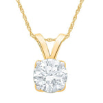 Solitaire Necklaces - Aira | Adila Jewels