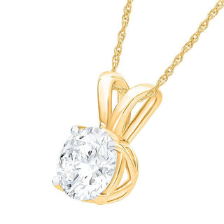 Enchanted Bunny Moissanite Pendant in 925 Sterling Silver - Adila