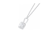 Aira Solitaire Moissanite Pendant