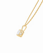 Aira Solitaire Moissanite Pendant