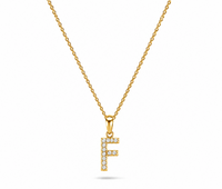 Timeless Initial F Pendant